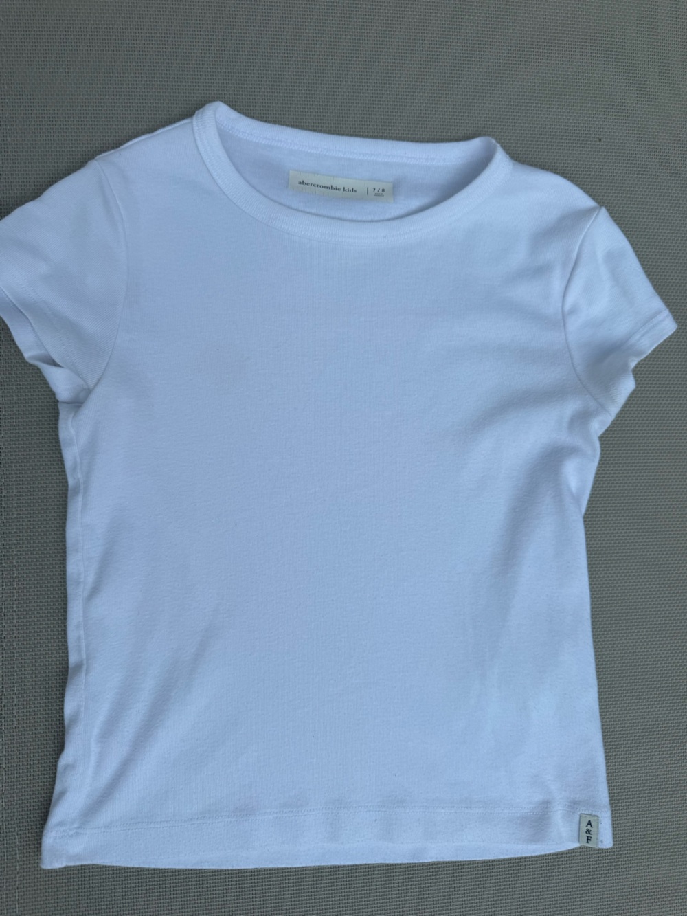 abercrombie kids White Short Sleeve Tee - Classic Crew